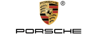 Porsche Logo. Hier für Porsche als Autoabo-Anbieter.