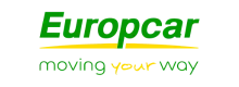 Es ist das Europcar Logo zu sehen. Europcar ist ein Mietwagen Anbieter, aber zunehmend auch ein Autoabo-Anbieter