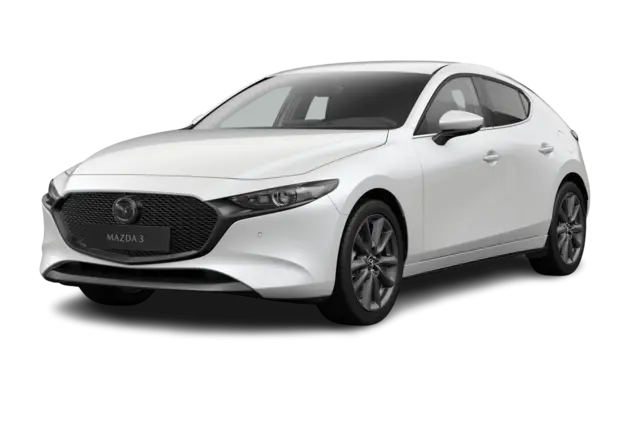 Angebotsdetails Mazda 3 e-SKYACTIV G 140 Exclusive-Line Autom. Snowflake White Metallic