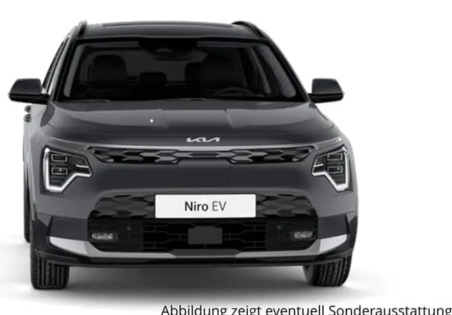 Angebotsdetails Kia Niro EV Inspiration Wärmepumpe DriveWise Technik Relax Sound Glasdach Grau