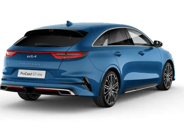 Angebotsdetails Kia ProCeed GT-LINE Kia 1.5 T-GDI 103 kW (140 PS) 6-Gang Blue Flame metalic/Blau