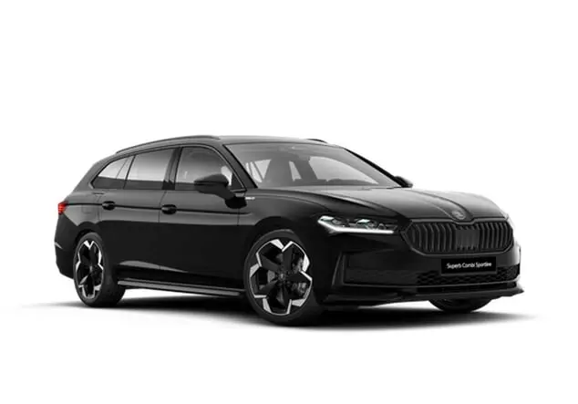 Angebotsdetails Skoda Superb Combi Skoda Sportline 2.0 TSI 195 kW (265 PS) 7-Gang-DSG Allrad Onyx-Schwarz Metallic