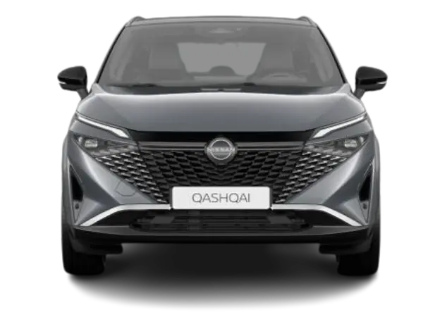 Angebotsdetails Nissan Qashqai 1.3 DIG-T MHEV 158PS Tekna+ Karosseriefarbe: Ceramic Grey (KBY), Kontrastfarbe: Black (KH3)