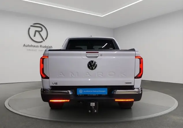 Angebotsdetails Volkswagen Amarok 3.0 TDI 4Motion Aventura DC +NAVI+AHK+SOU Weià (Clear White)