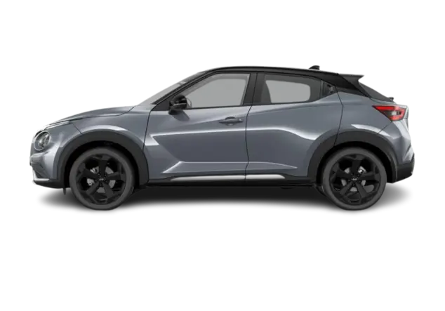 Angebotsdetails Nissan JUKE 1.0 DIG-T TEKNA DCT Karosseriefarbe: Ceramic Grey (U), Kontrastfarbe Black