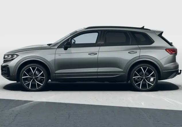 Angebotsdetails Volkswagen Touareg Volkswagen Touareg R-Line 3.0 TDI 210 kW (286 PS) 8-Gang-Automatikgetriebe 4MOTION Siliziumgrau Metallic