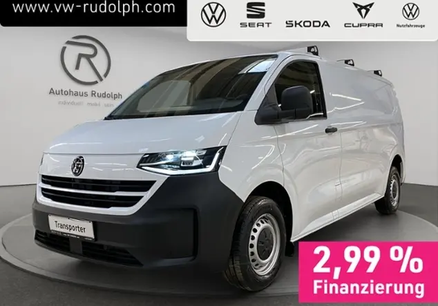 Angebotsdetails Volkswagen T7 Transporter Kasten 2.0 TDI LR Radstand 3500 m Weià (Clear White)