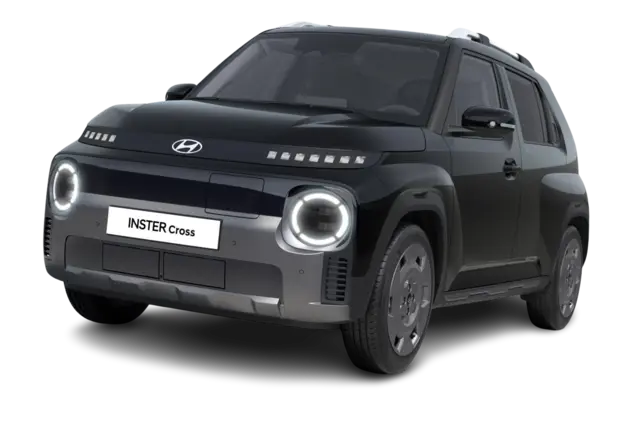 Angebotsdetails Hyundai Inster 49 kWh Cross Abyss Black Mineraleffekt