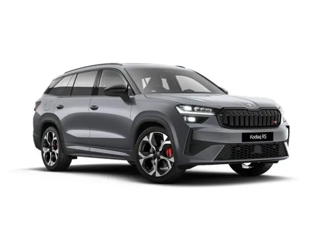 Angebotsdetails Skoda Kodiaq Skoda RS 2.0 TSI 195 kW (265 PS) 7-Gang-DSG Allrad Graphite-Grau Metallic