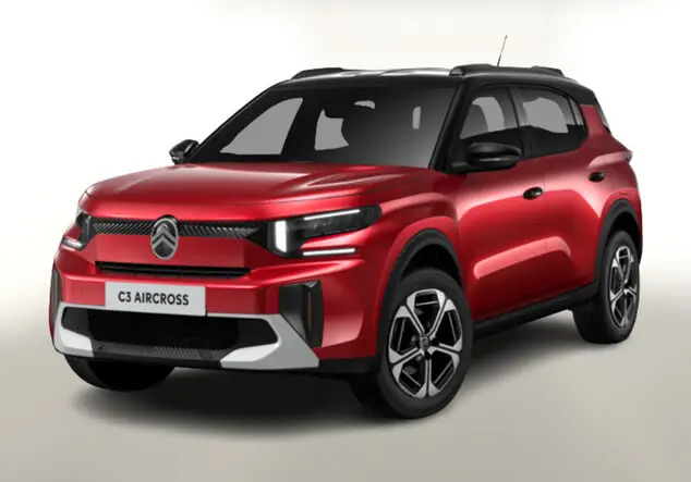 Angebotsdetails Citroën C3 Aircross FACELIFT MHEV 136 eDSC6 MAX Rot