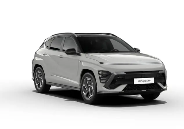 Angebotsdetails Hyundai KONA Hyundai Kona N-Line 1.6 T-GDI 101 kW (138 PS) 7-Gang DCT Cyber Grey Metallic