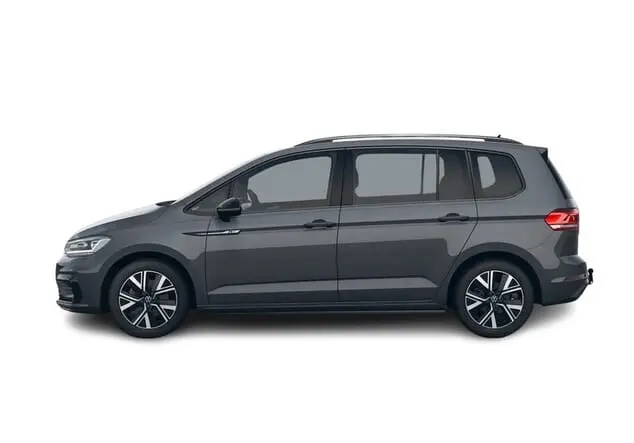 Angebotsdetails Volkswagen Touran Volkswagen Touran Highline R-Line 1.5 TSI 110 kW (150 PS) 7-Gang-DSG Delfingrau Metallic