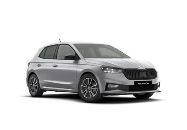 Angebotsdetails Skoda Fabia Skoda Fabia Monte Carlo Plus 1.5 TSI 110 kW (150 PS) 7-Gang-DSG Brillant-Silber Metallic (Dach in Schwarz)