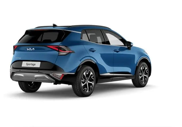 Angebotsdetails Kia Sportage Kia Urban 1.6 T-GDI MHEV 118 kW (160 PS) 7-Gang-DCT Frontantrieb Blue Flame Metallic