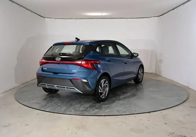 Angebotsdetails Hyundai i20 Hyundai i20 Wave 1.2 MPI 59 kW (79 PS) 5-Gang Vibrant Blue Pearl