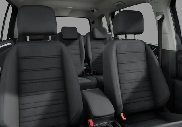 Angebotsdetails Volkswagen Touran Highline R-Line Volkswagen 1.5 TSI 110 kW (150 PS) 7-Gang- 7-Gang Urano Grau/Grau