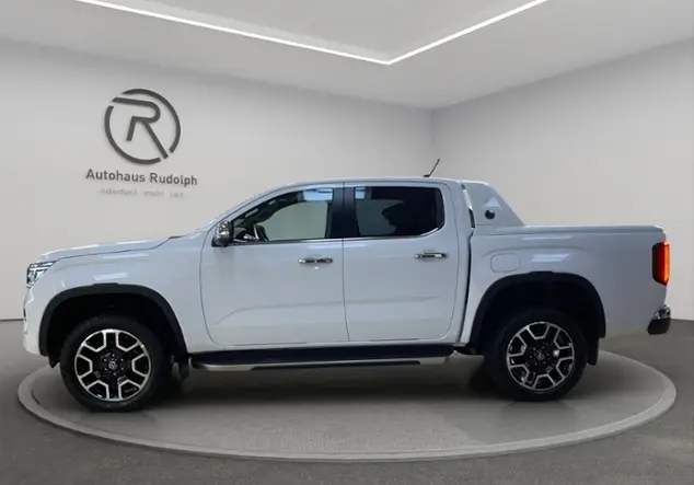 Angebotsdetails Volkswagen Amarok 3.0 TDI 4Motion Aventura DC +NAVI+AHK+SOU Weià (Clear White)