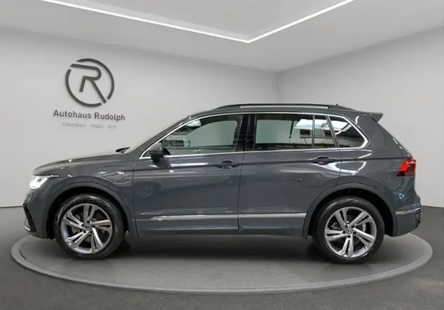 Angebotsdetails Volkswagen Tiguan 1.4 eHybrid R-Line / RFK Grau (Delfingrau Metallic)