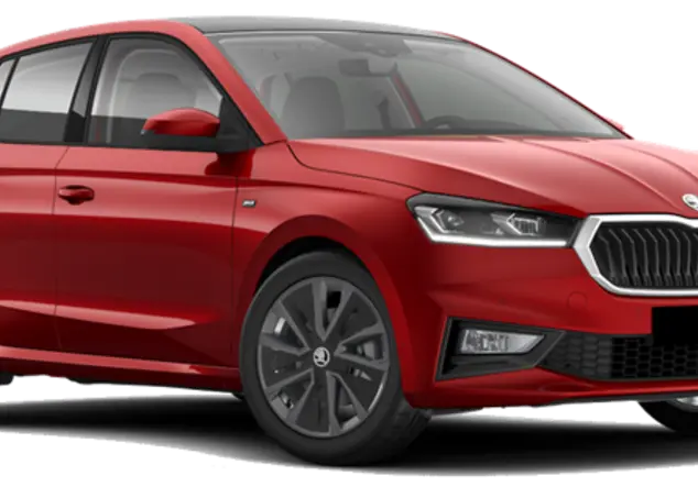 Angebotsdetails Skoda Fabia Velvet-Rot Premium Metallic/Black-Magic Perleffekt