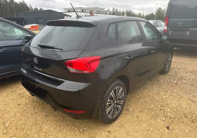 Angebotsdetails Seat Ibiza Seat Road Edition 1.0 TSI 85 kW (116 PS) 7-Gang-DSG Frontantrieb Midnight Schwarz Metallic