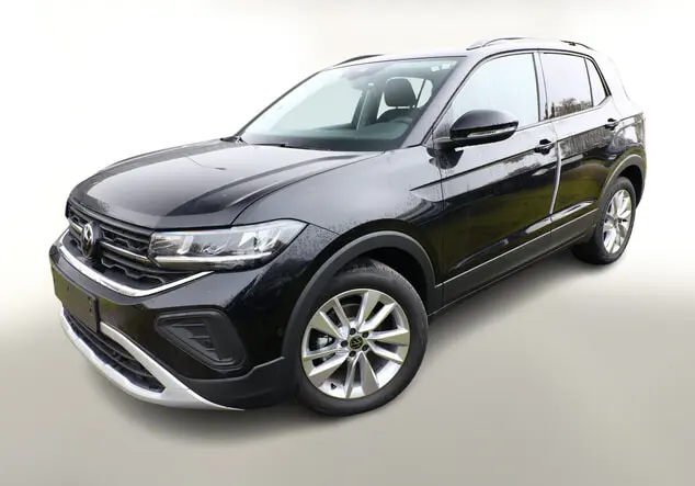 Angebotsdetails Volkswagen T-Cross TSI 115 IQDrive ParkAs KAM Schwarz