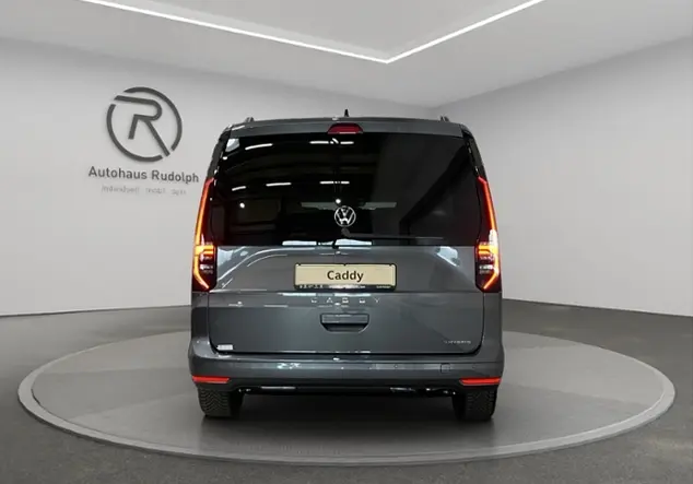 Angebotsdetails Volkswagen Caddy 5 Life Maxi 'GOAL' 1.5 eHybrid KLIMA Grau (Indiumgrau Metallic)