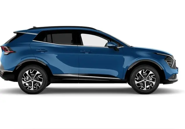 Angebotsdetails Kia Sportage Kia Urban 1.6 T-GDI MHEV 118 kW (160 PS) 7-Gang-DCT Frontantrieb Blue Flame Metallic