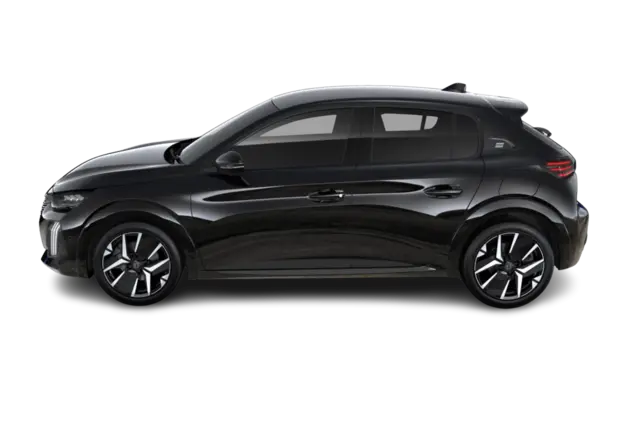 Angebotsdetails Peugeot e-208 Elektromotor 156 GT Perla Nera Schwarz