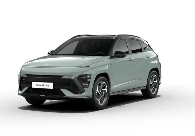 Angebotsdetails Hyundai KONA Hyundai Kona N-Line 1.6 T-GDI 101 kW (138 PS) 7-Gang DCT Mirage Green