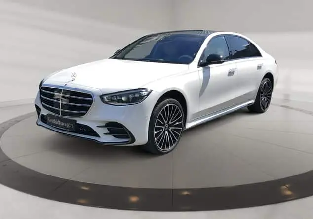 Angebotsdetails Mercedes-Benz S 450 d 4MATIC lang Weiß manufaktur lack manufaktur opalithweiß bright
