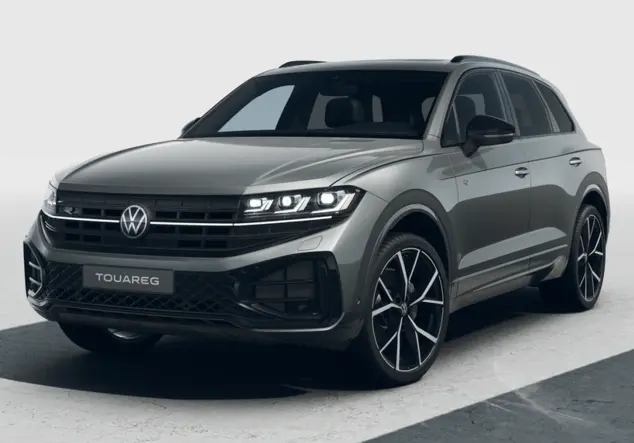 Angebotsdetails Volkswagen Touareg Volkswagen Touareg R-Line 3.0 TDI 210 kW (286 PS) 8-Gang-Automatikgetriebe 4MOTION Siliziumgrau Metallic