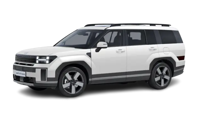 Angebotsdetails Hyundai Santa Fe 1.6 T-GDI Hybrid Signature 4WD Auto Creamy White Mineraleffekt