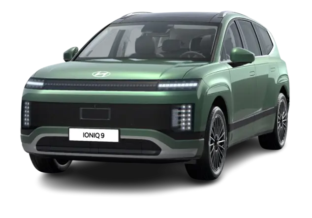 Angebotsdetails Hyundai IONIQ 9 110 kWh Allradantrieb Uniq Ionosphere Green Mineraleffekt