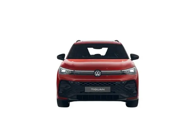 Angebotsdetails Volkswagen Tiguan Volkswagen Tiguan R-Line 1.5 TSI 110 kW (150 PS) 7-Gang-DSG Persimmon Red Metallic