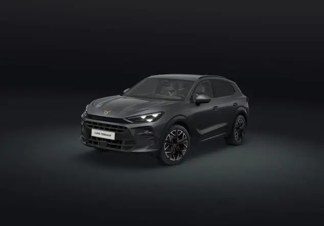 Angebotsdetails Cupra Terramar Cupra Terramar e-HYBRID 1.5 e-HYBRID 150 kW (204 PS) 6-Gang-DSG 150.00 kW (204 PS) Timanfaya Grau
