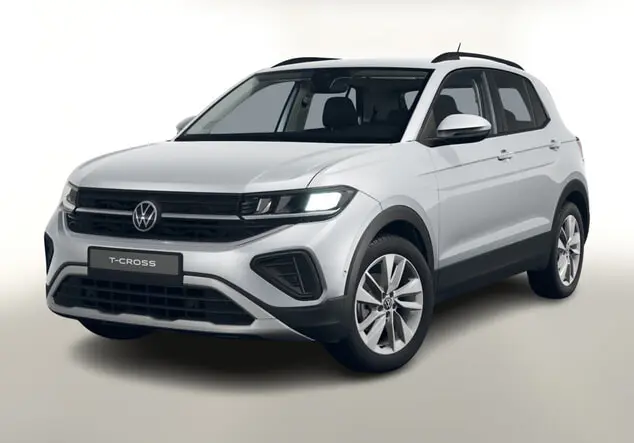 Angebotsdetails Volkswagen T-Cross TSI 115 IQDrive ParkAs KAM Silber