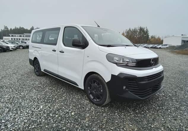 Angebotsdetails Opel Vivaro Opel Kombi 9-Sitzer Lang 2.0 BlueHDi 180 130 kW (177 PS) 8-Gang Automatikgetriebe Diesel Arktis WeiÃ