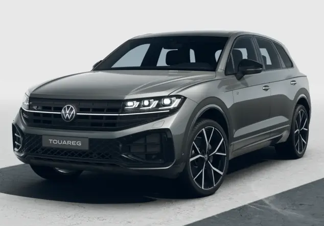 Angebotsdetails Volkswagen Touareg Volkswagen Touareg R-Line 3.0 TDI 210 kW (286 PS) 8-Gang-Automatikgetriebe 4MOTION Siliziumgrau Metallic