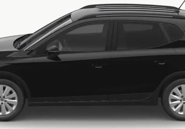 Angebotsdetails Seat Arona Seat FR Black Edition 1.5 TSI 110 kW (150 PS) 7-Gang- 7-Gang Frontantrieb Midnight Schwarz Metallic