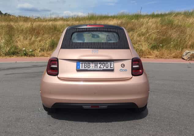 Angebotsdetails Fiat 500e Rose Gold Metallic