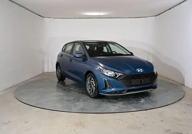 Angebotsdetails Hyundai i20 Hyundai i20 Wave 1.2 MPI 59 kW (79 PS) 5-Gang Vibrant Blue Pearl
