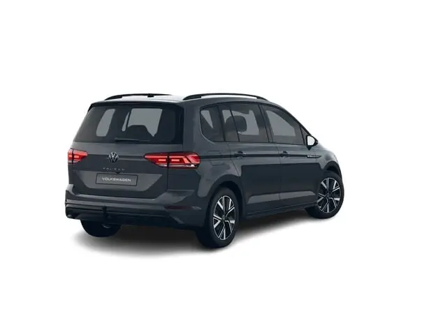 Angebotsdetails Volkswagen Touran Highline R-Line Volkswagen 1.5 TSI 110 kW (150 PS) 7-Gang- 7-Gang Delfingrau Metallic/Grau