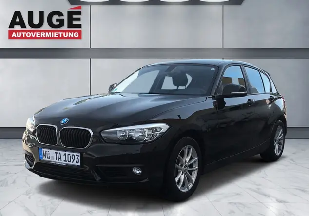 Angebotsdetails BMW 1er 120d, Schaltgetriebe, Sport Lederlenkrad, Diesel, PDC, Sitzheizung schwarz uni