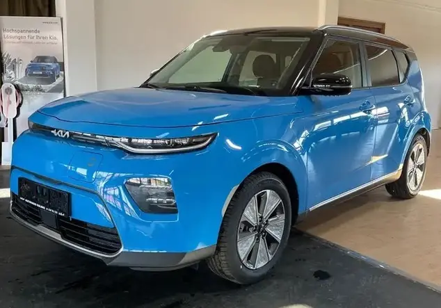 Angebotsdetails Kia Soul Blau / weiß / schwarz