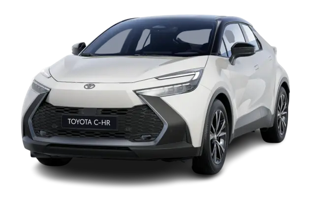 Angebotsdetails Toyota C-HR 1.8-l-VVT-i Hybrid Teamplayer schneeweiß mit schwarzem Dach