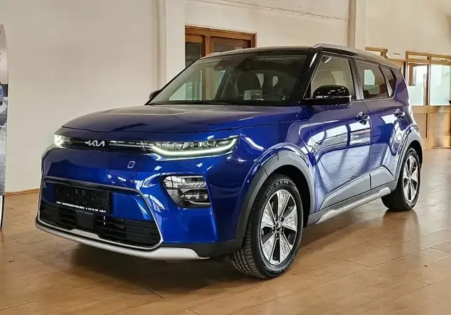 Angebotsdetails Kia Soul Blau / weiß / schwarz