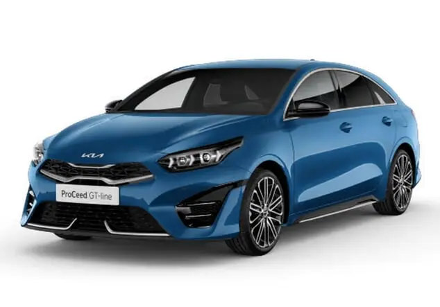 Angebotsdetails Kia ProCeed GT-LINE Kia 1.5 T-GDI 103 kW (140 PS) 6-Gang Blue Flame metalic/Blau