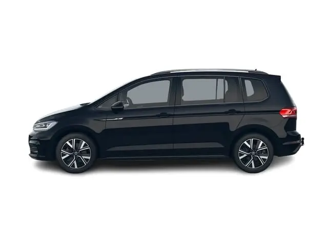 Angebotsdetails Volkswagen Touran Volkswagen Touran Highline R-Line 1.5 TSI 110 kW (150 PS) 7-Gang-DSG Grenadilschwarz Metallic