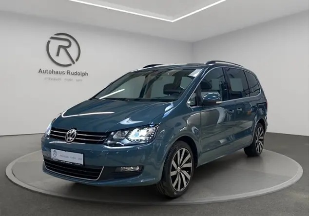 Angebotsdetails Volkswagen Sharan Blau (Petroleum Blue Metallic)