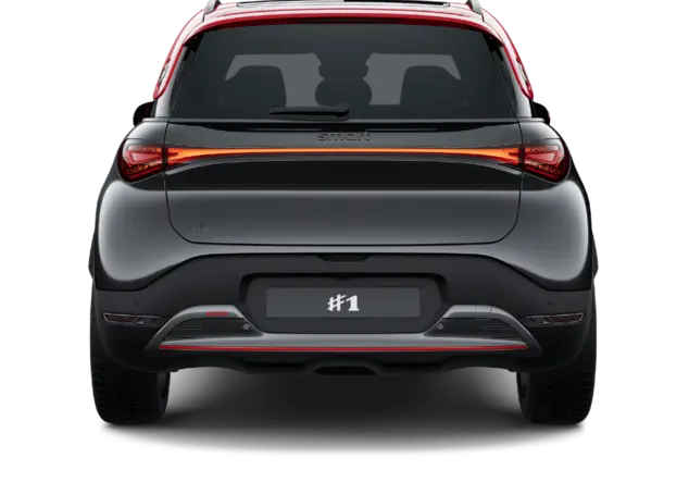 Angebotsdetails smart #1 BRABUS 4WD Meta Black Metallic/Dach Radiant Red